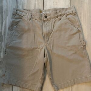 Carhartt Tan Cargo Shorts for Everyday Comfort